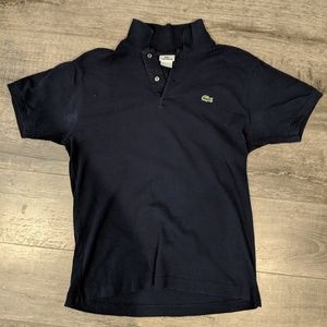 Lacoste navy blue polo size L large (EU 5)